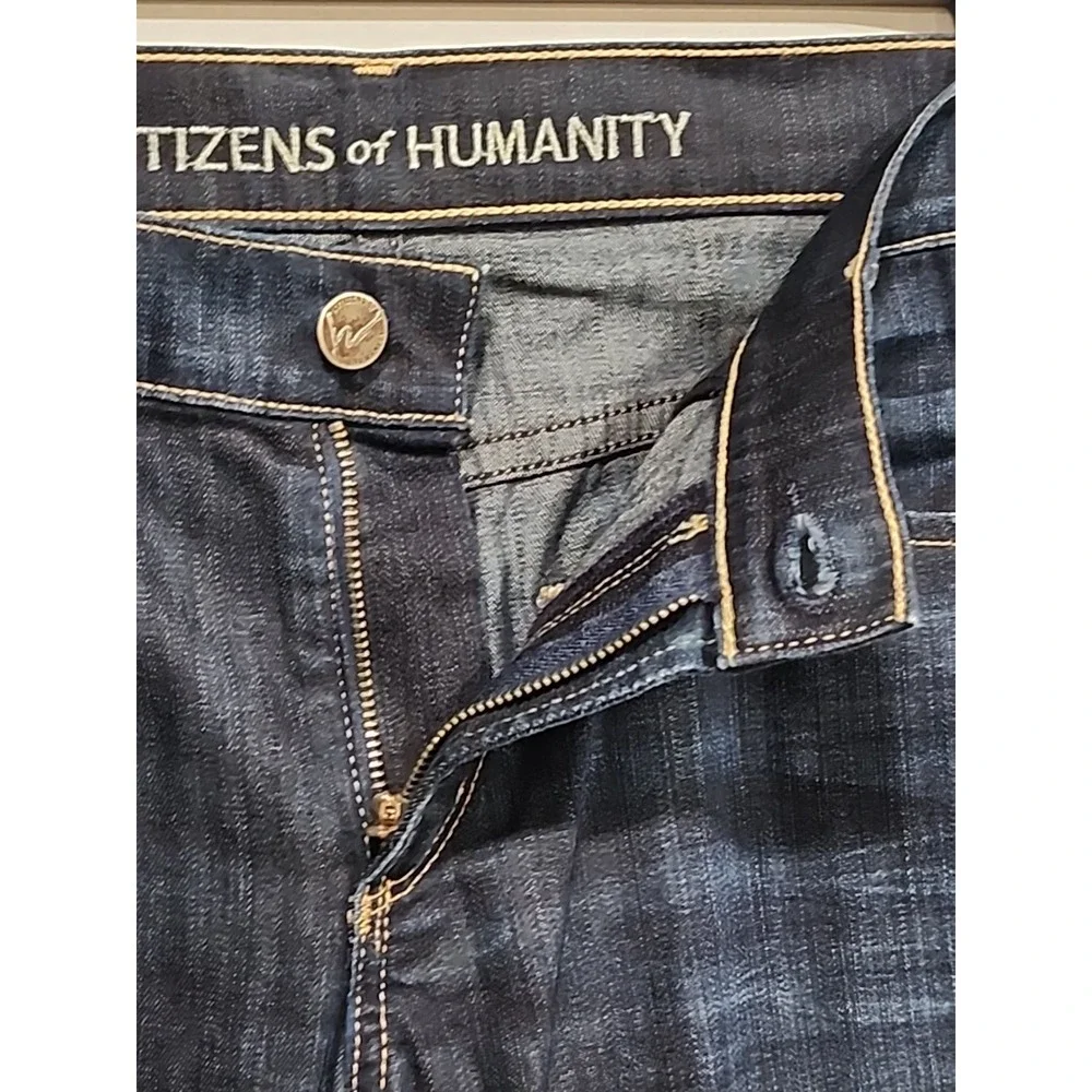 Citizens of Humanity Ava Jeans Womens‎ Size 30 Blue Low Rise Straight 32